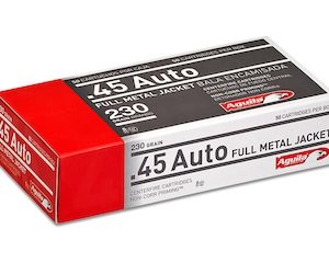 Aguila 45 ACP Ammo 230 Grain Full Metal Jacket