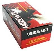 Federal 357 Magnum American Eagle AE357ACASE 158 gr JSP 1000 rounds