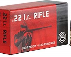 GECO 22 LR Ammunition GE254040050 40 Grain Lead Round Nose Case of 5,000 Rounds