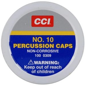 CCI Percussion Caps #10 Box of 1000 (10 Cans of 100)