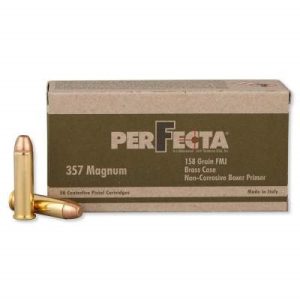 Perfecta 357 Magnum Ammo 158 Grain Full Metal Jacket PF357000CASE 1000 rounds