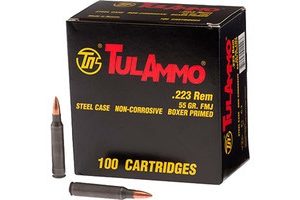 Tula 223 Remington Ammunition TA223101 55 Grain Hollow Point CASE 1000 rounds