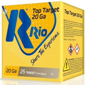 Rio 20 Gauge Ammunition TT209 2-3/4" 7/8oz #9 shot 1250FPS CASE 250 rounds