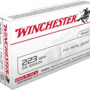 Winchester 223 Remington Ammo USA223R1 55 Grain Full Metal Jacket FMJ CASE 1000 rounds