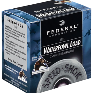 Federal 12 Gauge Ammunition Speed-Shok WF143BBB 3" BBB 1-1/8oz 1550fps Case of 250 Rounds