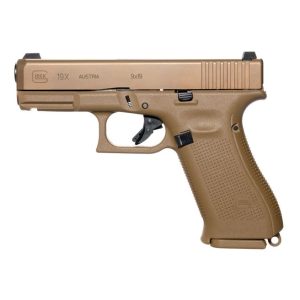 Glock 19x Gen 5 Coyote Tan 9mm 4.01" Barrel 19-Rounds